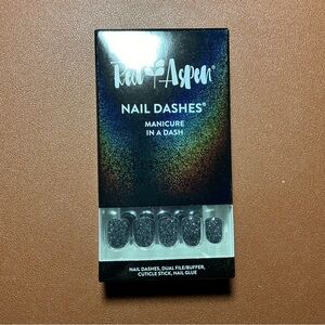 Short Square Press On Nails New In Box Midnight Magic, Makenzie